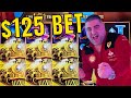 $125 Spin HUGE JACKPOT On All Aboard Slot Machine