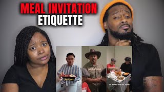 🇵🇭 PHILIPPINES 101 | American Couple Reacts "Meal Invitation Etiquette"