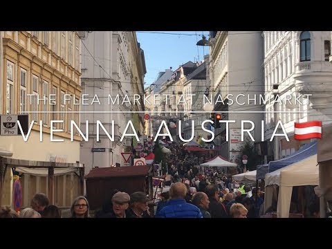 Flea Market at Naschmarkt Vienna, Austria🇦🇹
