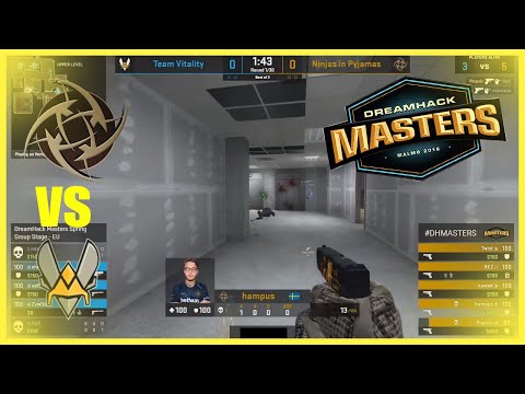 New NIP vs Vitality - DreamHack Masters - BEST MOMENTS