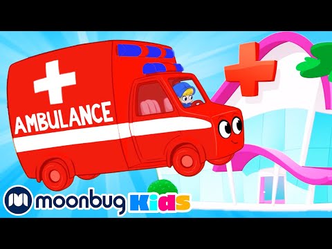 Ambulance Morphle - with Subtitles | Morphle TV | Cartoons for Kids | Moonbug Kids Literacy