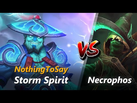 NothingToSay mid Storm Spirit vs Necrophos | First 10 minutes