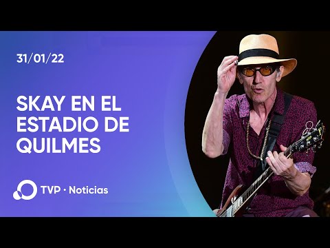 Skay se presenta en el Estadio Centenario de Quilmes