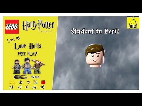 Lego Harry Potter Years 5-7: Lvl 10 / Love Hurts FREE PLAY (All Collectibles) - HTG