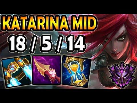KATARINA vs LUCIAN [ MID ] Lol NA Master ✅