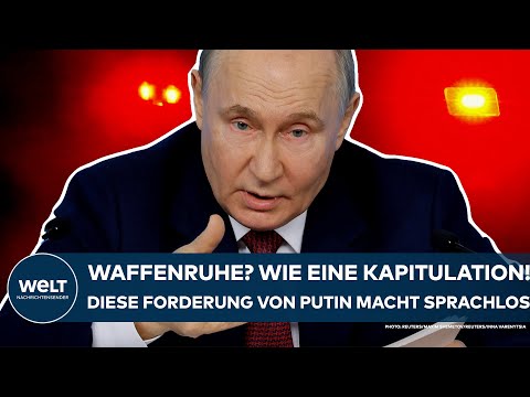UKRAINE-KRIEG: Friedenskonferenz in der Schweiz! Waffenruhe? Die Forderung von Putin macht sprachlos