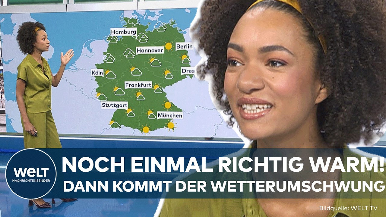 WETTER IN DEUTSCHLAND: Spätsommer bringt bis zu 30 Grad – Dann drohen Schauer und Gewitter!