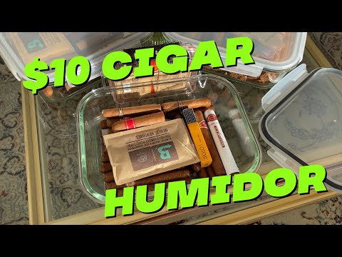 The Easiest & Cheapest Way to Store Cigars!