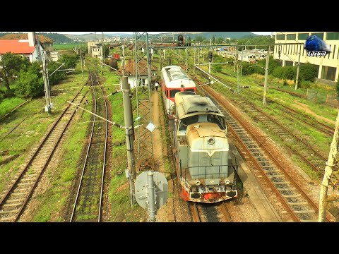 LDH1250 80-0224-3 & 060-DA 60-0857-2 la Manevră peste Cocoașa în Dej Triaj  - 08 Iulie 2023