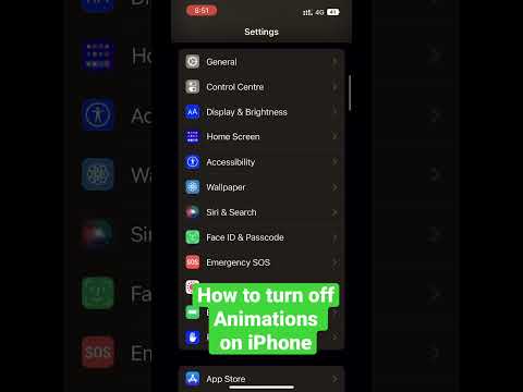 How to turn off animations on iPhone | #shorts #apple #iphone13 #iphone #ipadpro #iphone1 #iphone14