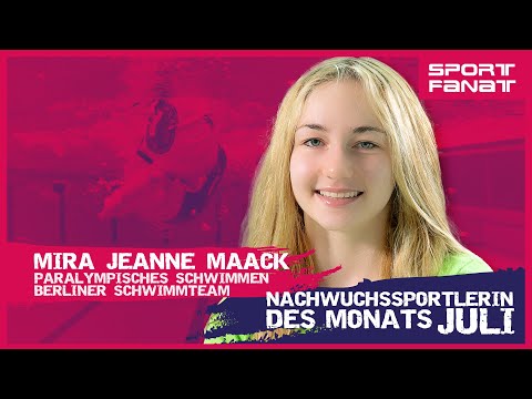 Mira Jeanne Maack  – Nachwuchssportlerin des Monats Juli 2021
