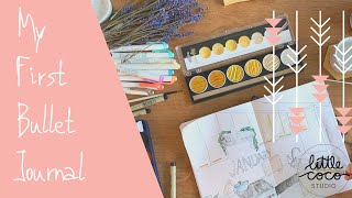 Bullet Journal Set up 2020 and January Plan With Me (Relaxing)