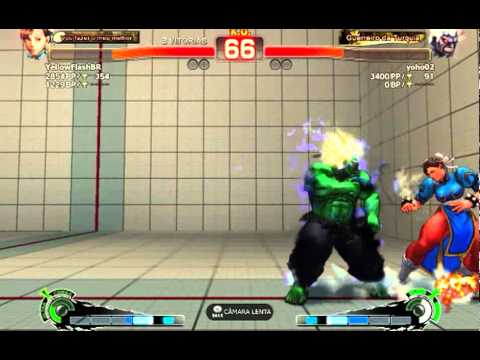 ssf4ae live pc YellowFlashBR chK) vs yoho02(Oni) 2