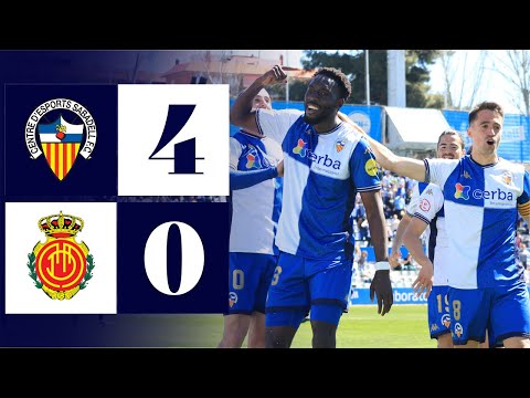 📺 RESUM CE Sabadell 4 - 0 RCD Mallorca 'B' 24/25