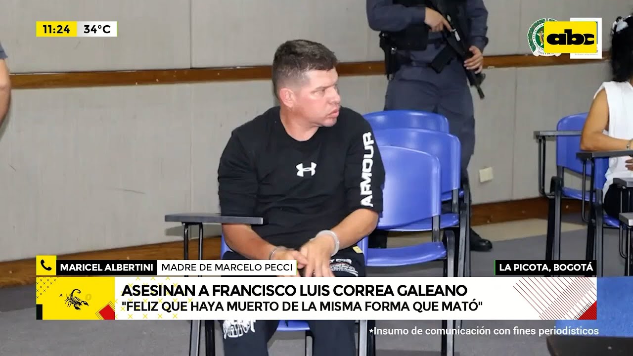 Esto dijo la mamá de Pecci tras el asesinato de Francisco Luis Correa