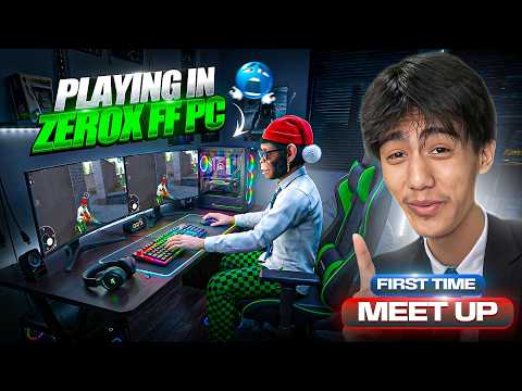 Playing Free Fire on ZEROX FF's ₹10 Lakh PC! 💸😱