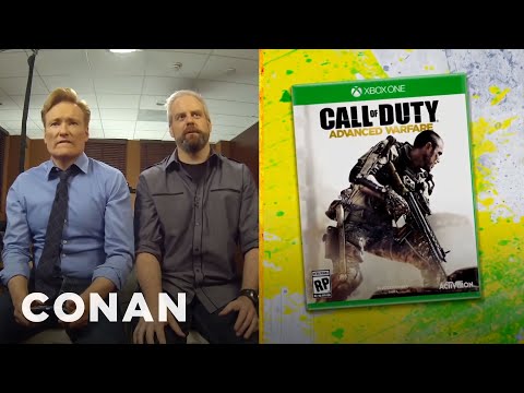 Conan recenzuje hru Call of Duty: Advanced Warfare