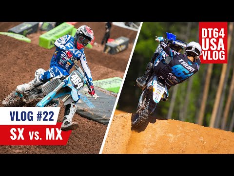 Nique Thury USA Vlog #22 - Die Unterschiede zwischen Supercross und Motocross