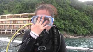 preview picture of video 'learn to scuba dive with rolly baron #28'