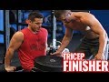 Dips Workout FINISHER (Destroy Triceps in 10 Minutes!)