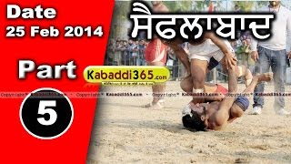 Saflabad (Kapurthala) Kabaddi Cup 25 Feb 2014 Part 1 By Kabaddi365.com
