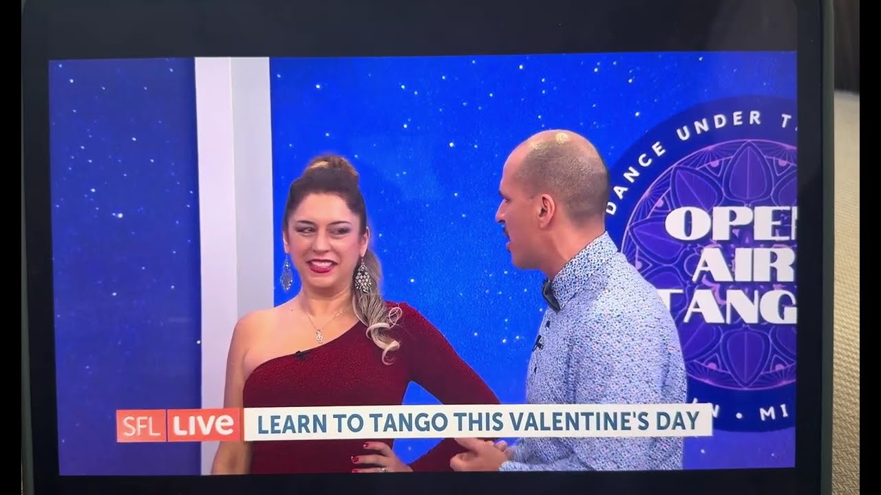 Tango by Lorena Diez & Diego Blanco at South Florida Live NBC 6