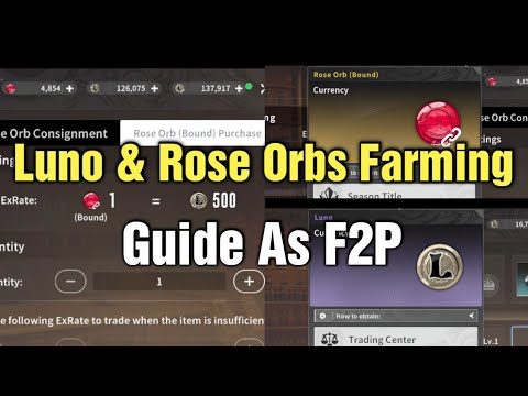 Blue Protocol Star Resonance How To Farm Luno & Rose Orbs Faster as F2P 