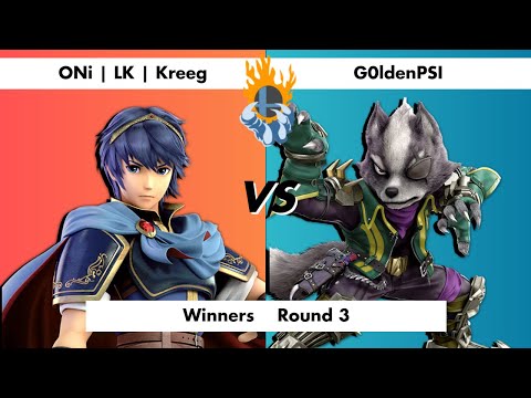 ONi | LK | Kreeg (Marth) vs. G0ldenPSI (Wolf) - Winners Round 3 - PGC Weekly #83