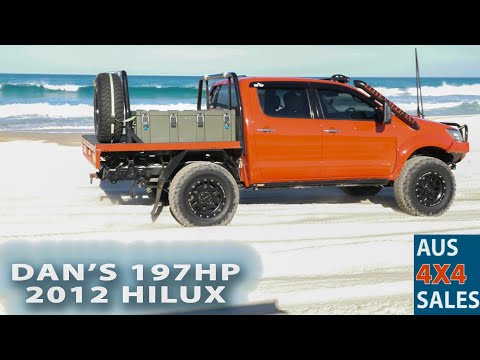 Daniel's 197hp 798nm Toyota Hilux 2012 Arclite Engineering Front Mount HKS Fcon-iD