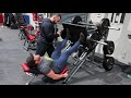 Leg press warm up