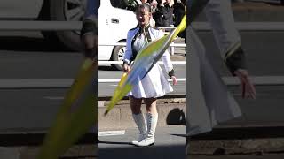 東海大学 カラーガード 建国記念の日 奉祝パレード