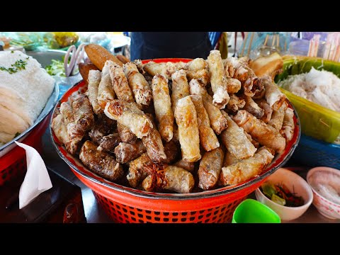 Street Market Fresh Food, Psar Kraom Fresh Food Market Activities Chhbar Ampov
