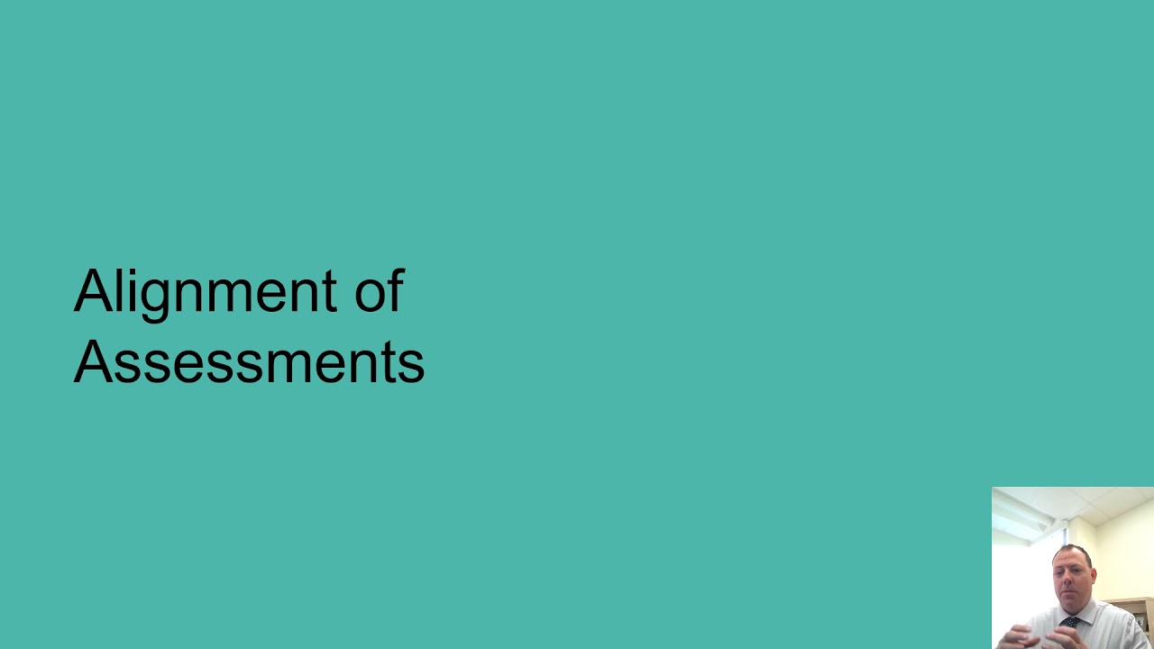 Assessment Alignment