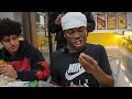 Kanel Joseph Eats With His Mouth Wide Open