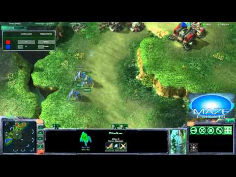 Maze Esports - 1v1 - Turtle Terran - PvT Part 1/2