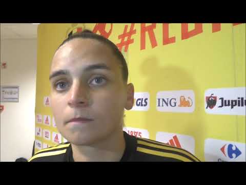 Nicky Evrard na België - Zwitserland op 05.10.2018