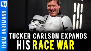 Tucker Carlson's COVID Vaccine Lie Fuels Race War