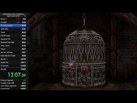 Castlevania Curse of Darkness WR 1:41:37 IGT (OLD)