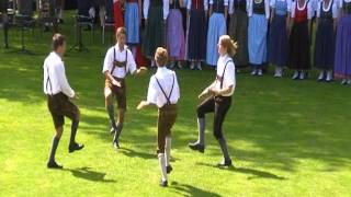 Austrian traditional folk dance: Haidauer & Osterwitzer Schuhplattler
