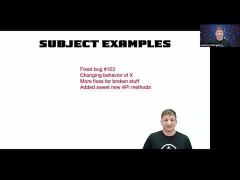 Sebastian Feldmann - Everybody is Git Fu Developing