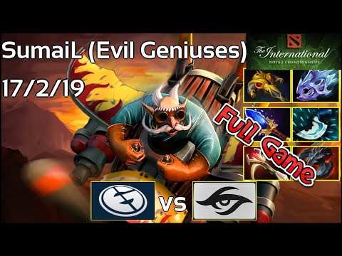 TI8: Evil Geniuses.SumaiL - TI8 Main Event - UB Round 1 D - TI 2018 - Full Game Gyrocopter