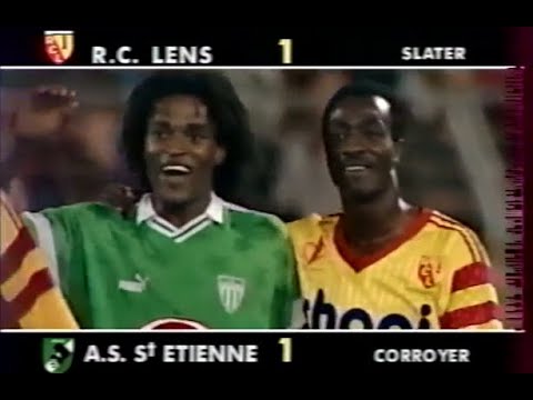 Lens 1-1 ASSE - 7e journée de D1 1991-1992 (résumé long)
