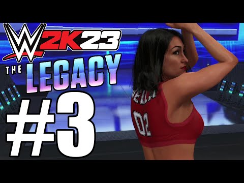 WWE 2K23 My Rise The Legacy Gameplay Walkthrough Part 3 - Bella Twins