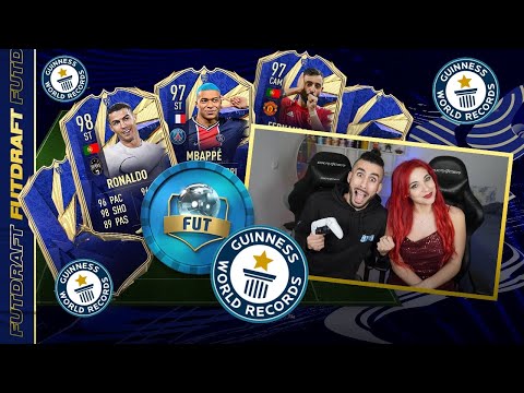 😍 LA SQUADRA COMPLETA DEI TOTY! TEAM OF THE YEAR RECORD DRAFT CHALLENGE | FIFA 21 ITA