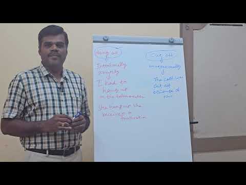 Hang up and Cut off | English | Jawahar venkatraman