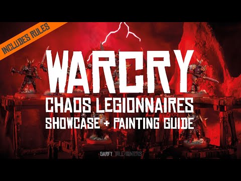 Warcry Chaos Legionnaires Painting Guide and Rules