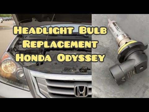 Replace Headlight Bulb of Honda Odyssey 2005 - 2010