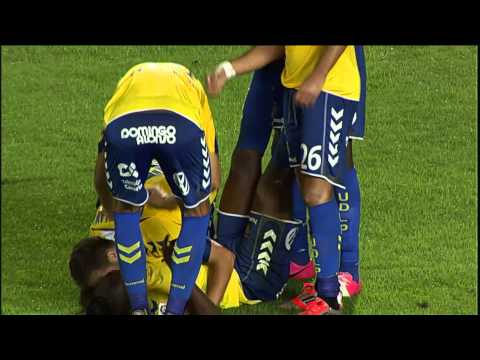 La Liga | Gol de Bifouma (4-2) en el Las Palmas - Racing Santander | 18-10-2012 | J3