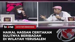 Download lagu DEBAT Haikal Hassan VS Monique soal Konflik Isrel Palestina | Catatan Demokrasi tvOne mp3
