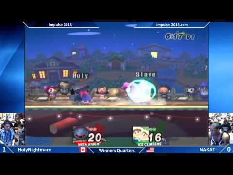 Impulse 2013 - NAKAT vs HolyNightmare - Winners Quarters - SSBB